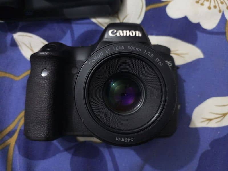 Canon 6d with STM 50mm lens. 6