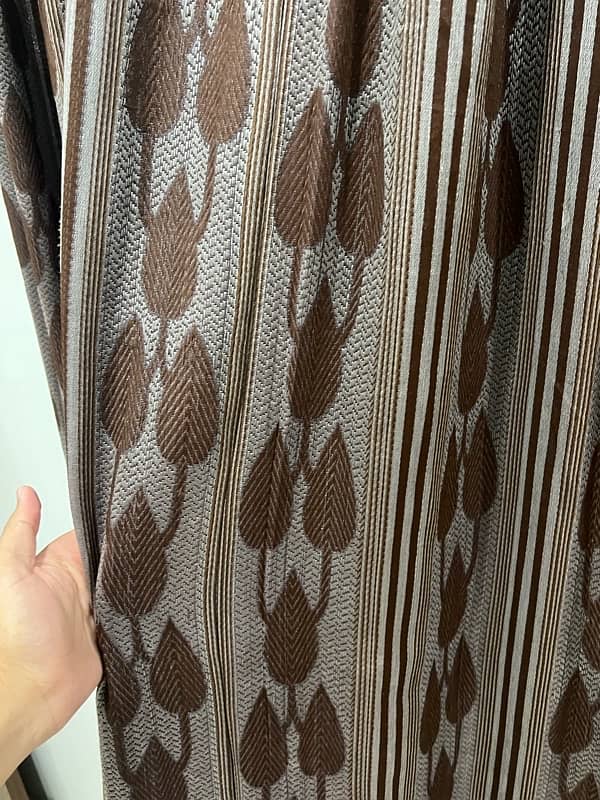 3 piece full length curtain perfect condition 2