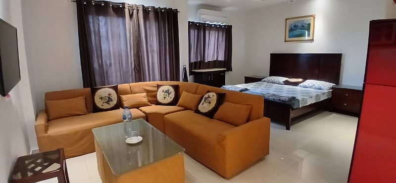 Studio Fully Furnished Luxury Apartment Available For Rent Opposite DHA Phase 4 10