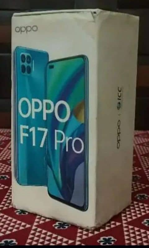 OPPO F17 PRO 8/128 GB. ORIGNAL PANNAL. PTA APROVED BEST BATERY BACKUP. 12