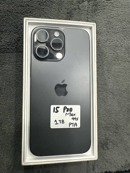 Apple iphone 16 Pro Max 1TB Pta approved Black Color 0