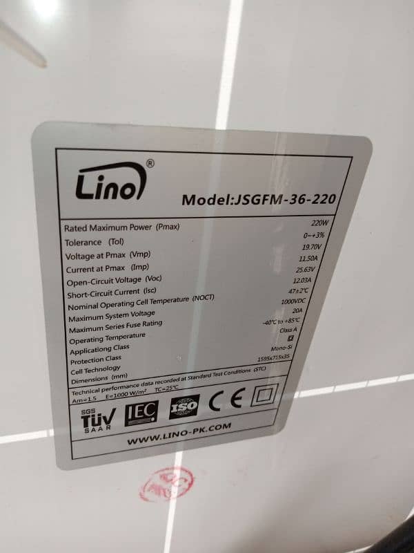 lino 220 watt solar 4