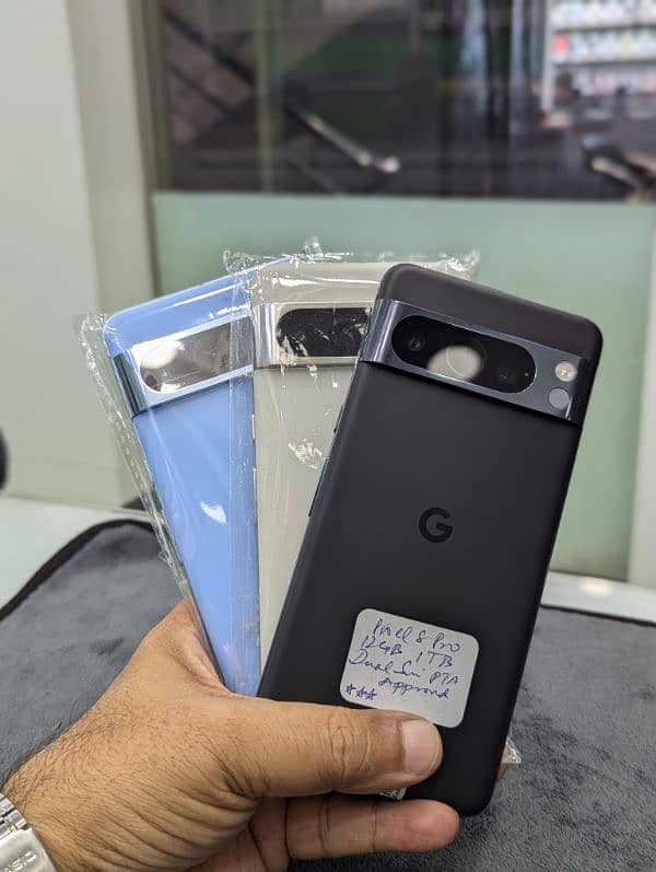 GOOGLE PIXEL 8 PRO BLACK 12GB 128/256/512/1TB DUAL PTA 0