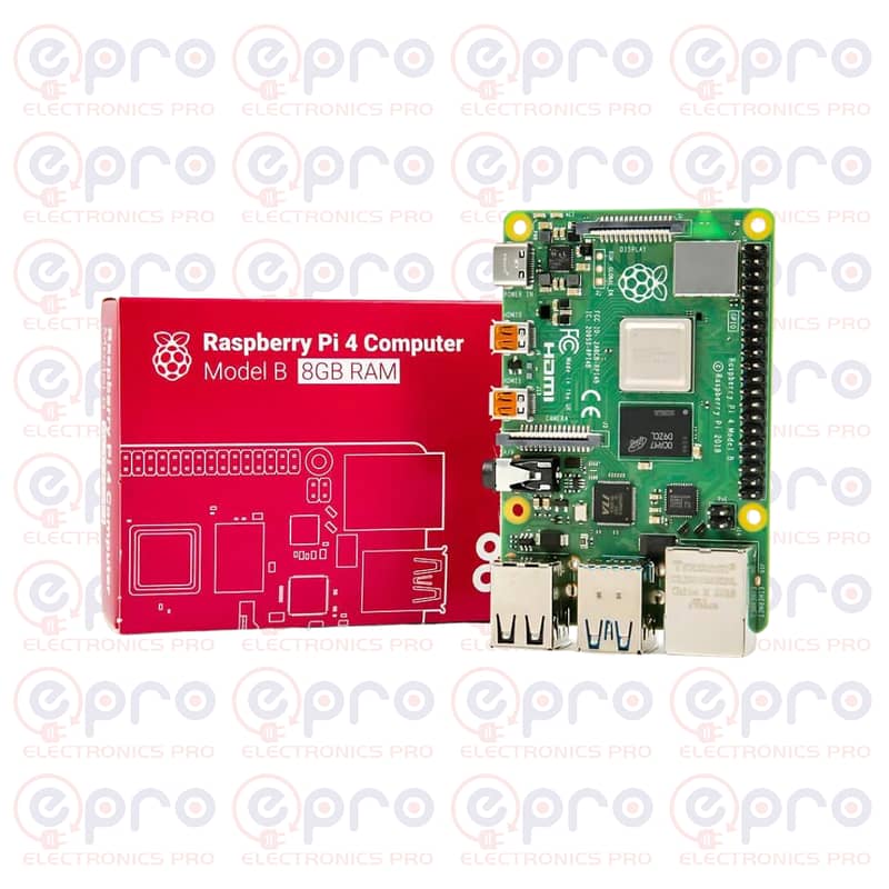 Raspberry Pi 4 8GB RAM Model B Quad Core CPU 1.5Ghz 0