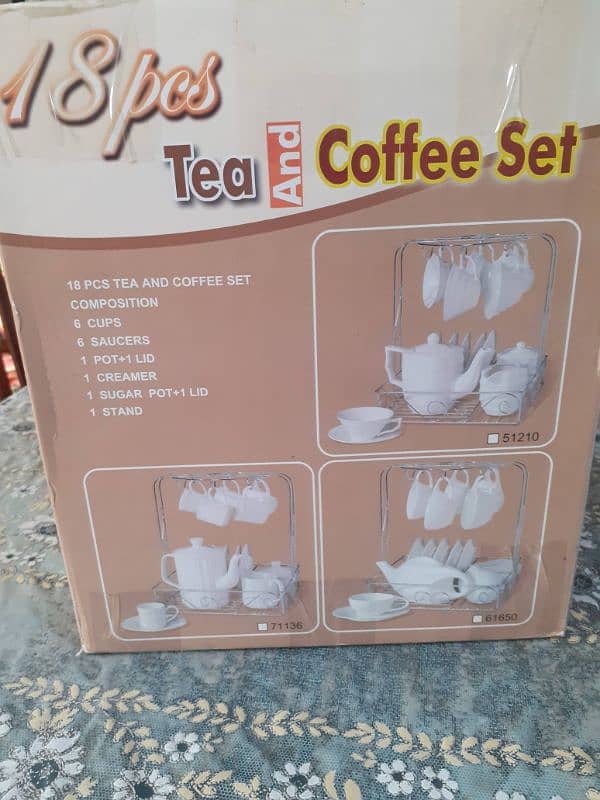 VICTORIANA TEA AND COFFEE SET 18PCS 4