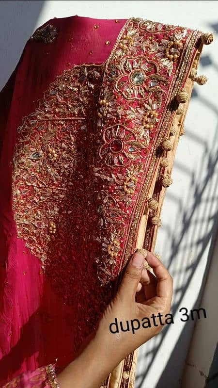 bridal lehanga / wedding dress / baraat dress 4