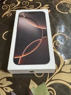 iPhone 16 pro Max 256GB , deser titanium