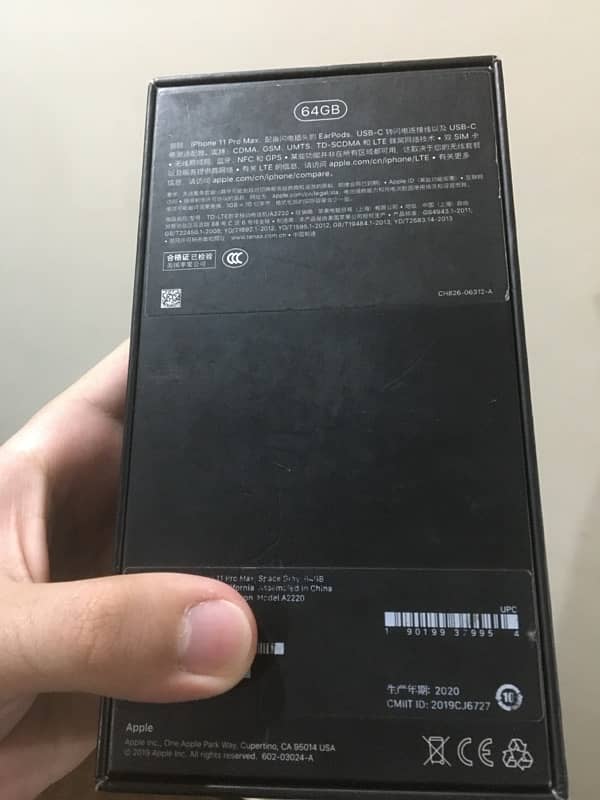 iphone 11 pro max 64gb Factory unlock non pta 8