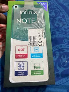 Infinix note 7 4/128gb with box urgent sell