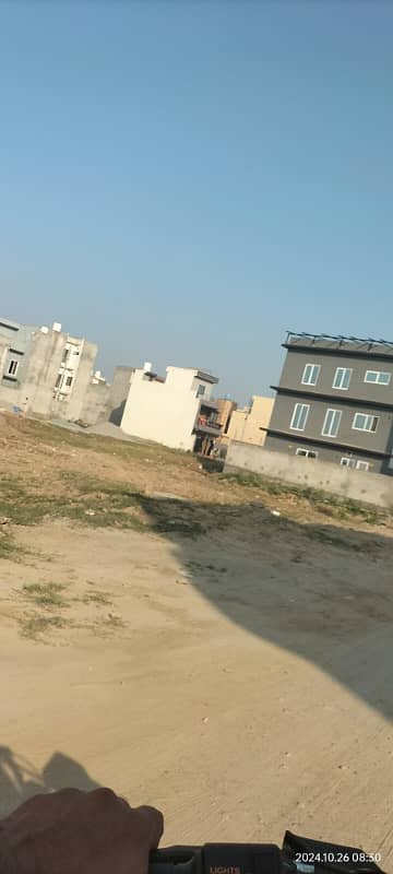 6 Marla Corner Plot #158 for sale A Block Al - Qayum Garden sharqpur Road Lahore 0