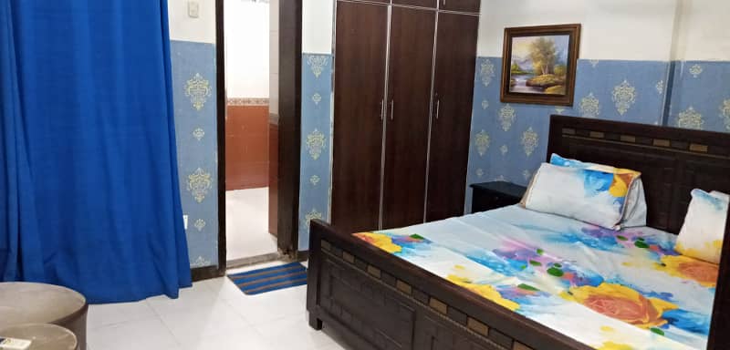 Furnished Apartment for rent in railway officers colony 3