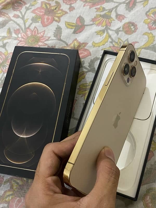 Iphone 12 Pro Max Gold 128Gb (Pta Approved) 4