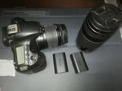 Canon 60d with 2 lenses and 2 batteries