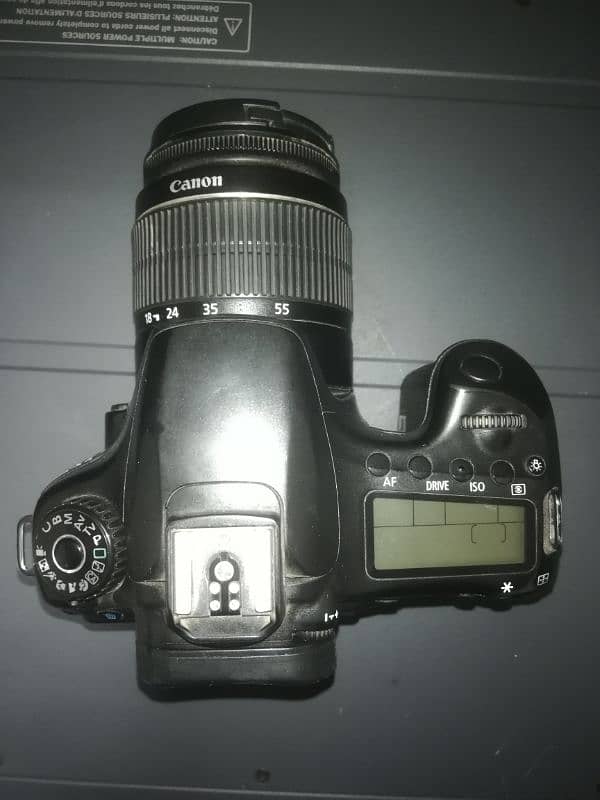 Canon 60d with 2 lenses and 2 batteries 1