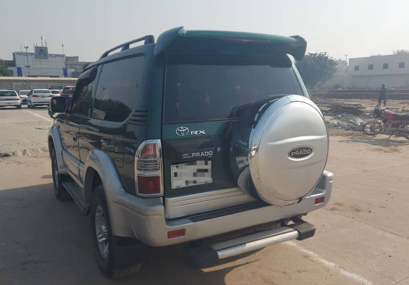 Toyota Prado 1998 Used By Army Officer Up for sale 2