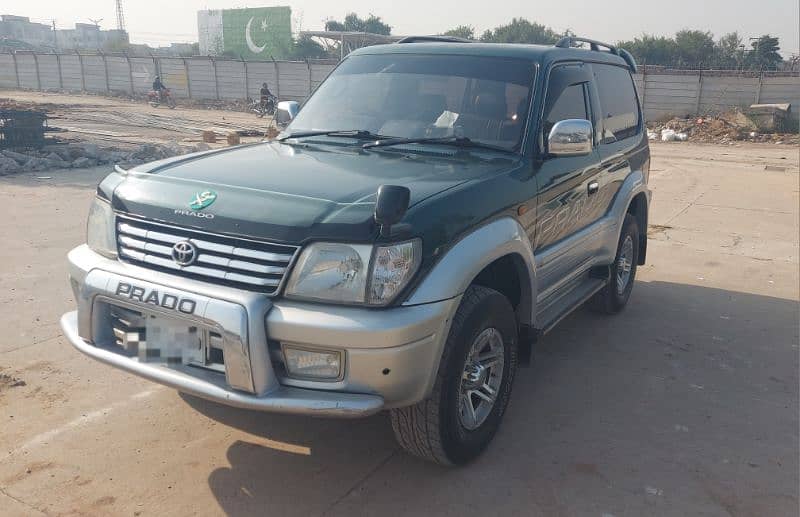 Toyota Prado 1998 Used By Army Officer Up for sale 3