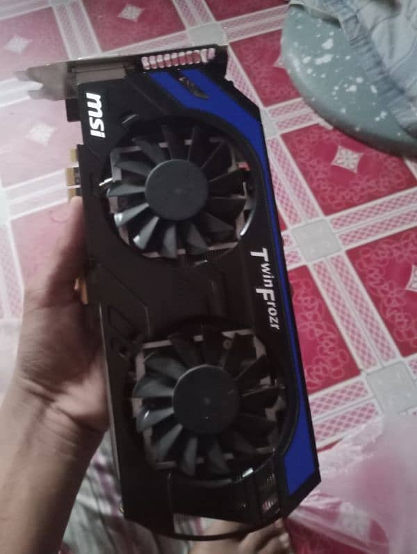 Gtx 660ti 2gb ddr5 doul fan good for gaming and randring 0