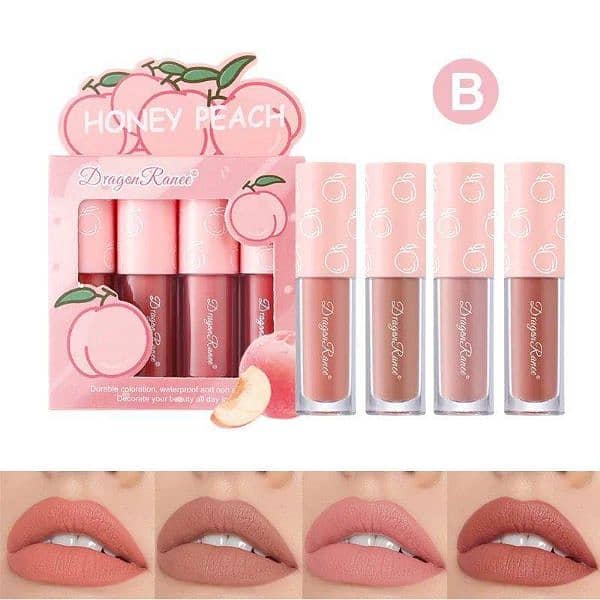 kit of matte nude colours lipgloss 1