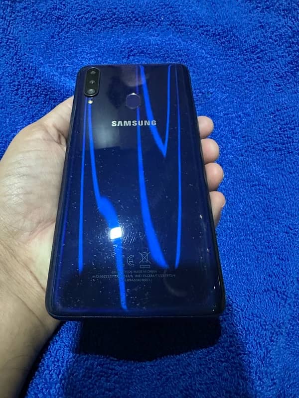 Samsung A20S 3/32 GB 9/10 Condition Blue Color 4