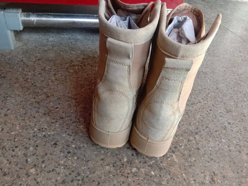 Military Long Desert Shoes SIZE 9L 1