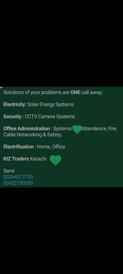 CCTV Solar installer