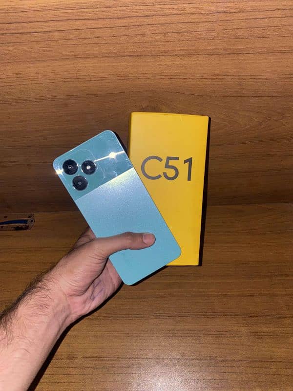 Realme C51 With Complete Box also best for hotspot (no exchange) 1