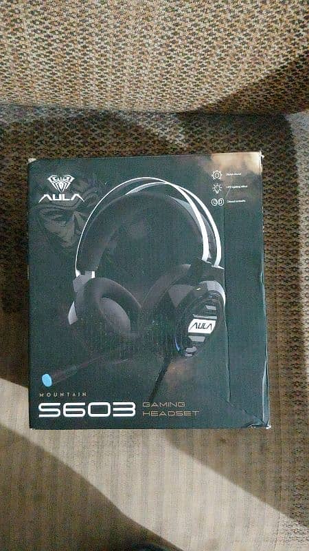 Aula S603 Wired RGB Gaming Headset 0