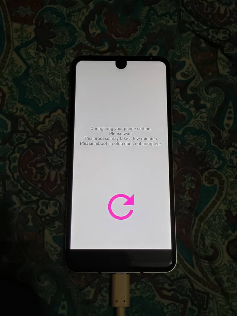 Aquos R3 with charger All good but touch is not working. 6