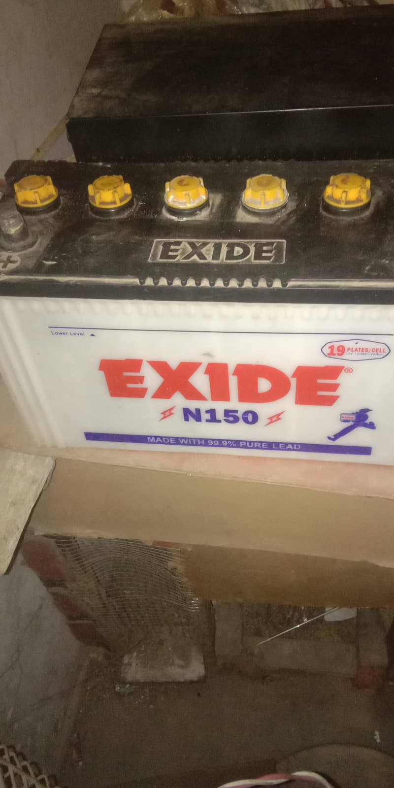 Exide battery 19 plates for sale 100% okay/0321/940/89/03 1