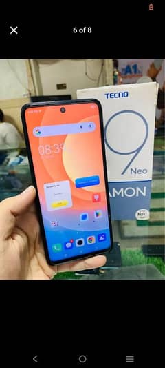 Tecno camon 19neo 6gb Ram 128gb memory