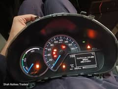 Toyota Vitz 2018 Hybrid Rpm Digital Meter