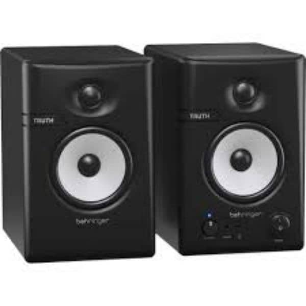 Behringer Truth 3.5 Bt powered Studio Monitor Speakers Pair 0