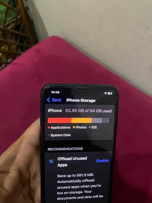 Iphone 11 pro max (64gb)- (non pta) water packed 4