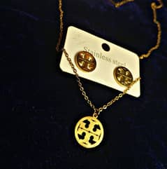 Tory Burch jewellery gold plated stainless steel