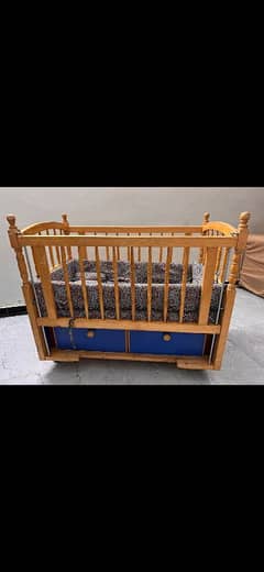 Baby Cot with storage