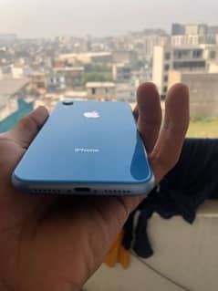 iphone XR screen change blue one,64 Gbs condition rough