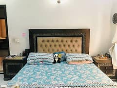 King bed, dressing, side table, without mattress