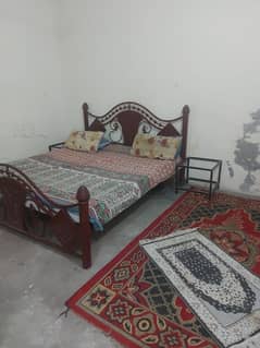 IRON BED WITH MATTRESS