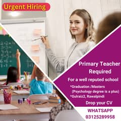 Female Primary Teacher