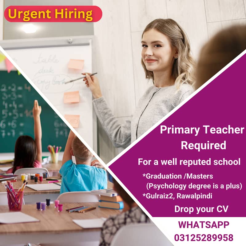 Female Primary Teacher 0