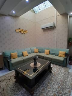 TV lounge L shaped sofa set