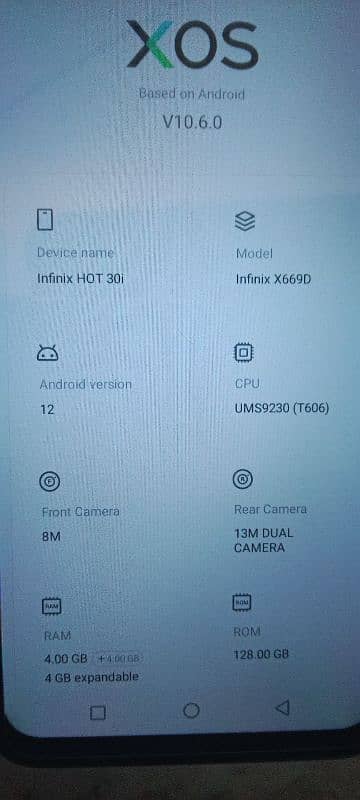 Infinix hot 30i 0