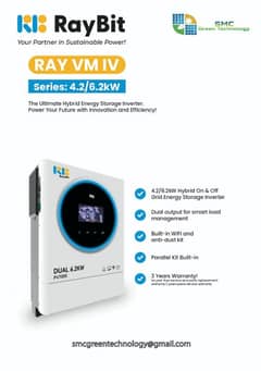 Raybit Hybrid Inverter 4kw & 6kw