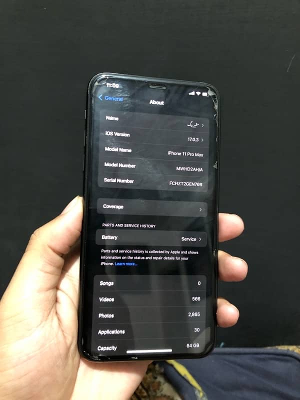 iphone 11pro max 64gb non pta 6