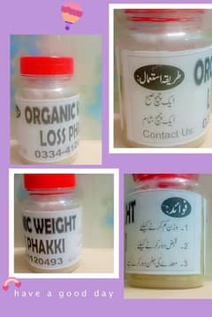 organic weight lose phakki