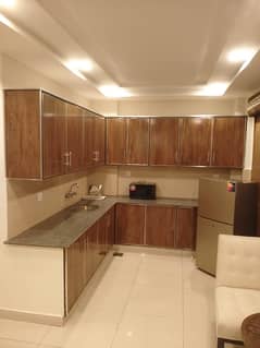 1 bed Apartment Fully Furnished For Rent Iqbal Block Bahria Town Lahore