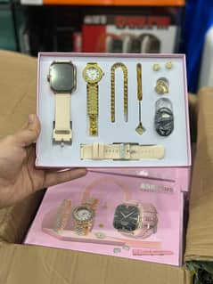 Ladies Couple Watch With Accessories