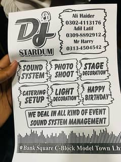 Dj stardum All complete setup