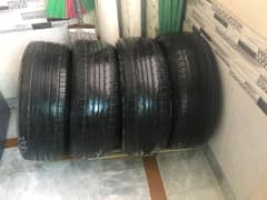 55 /16 low profile tyres in good condition