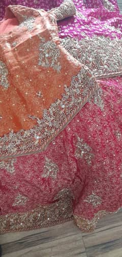 bridal dress lehnga (only 1 time wear)